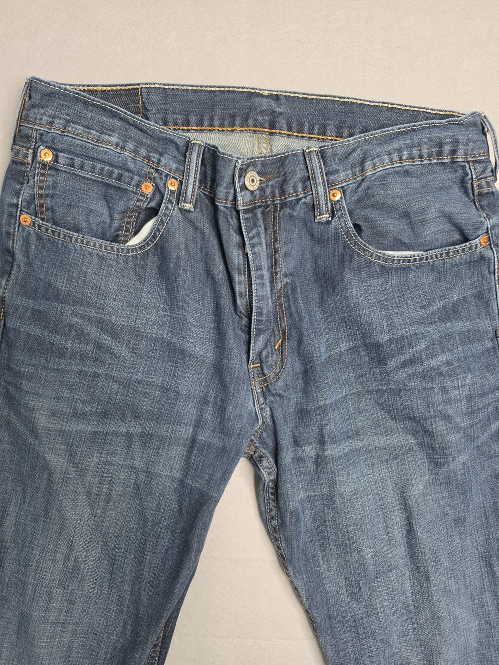 Levi's Men's Bootcut Jeans in Medium Blue Wash 527 34x30